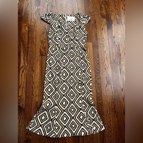 Anthropologie size small Maeve The Cecily Fit & Flare Sweetheart Dress - Picture 4 of 6